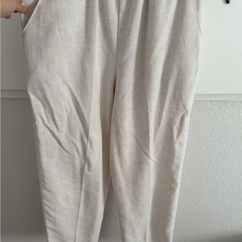 H&M Cream Women's Pants